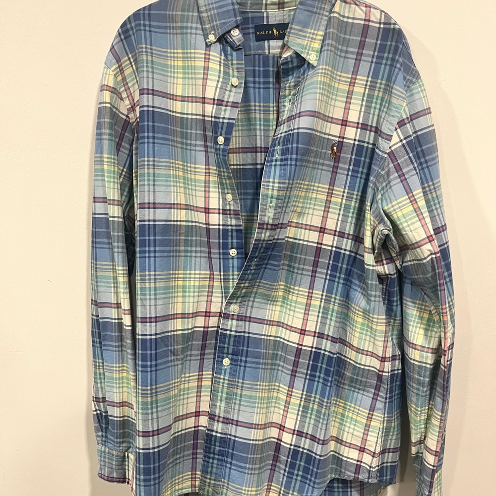 Ralph Lauren Men's Multicolor Plaid Shirt